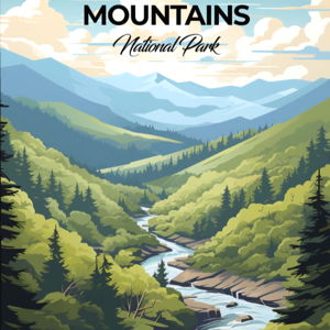 Great Smoky Mountains Displate