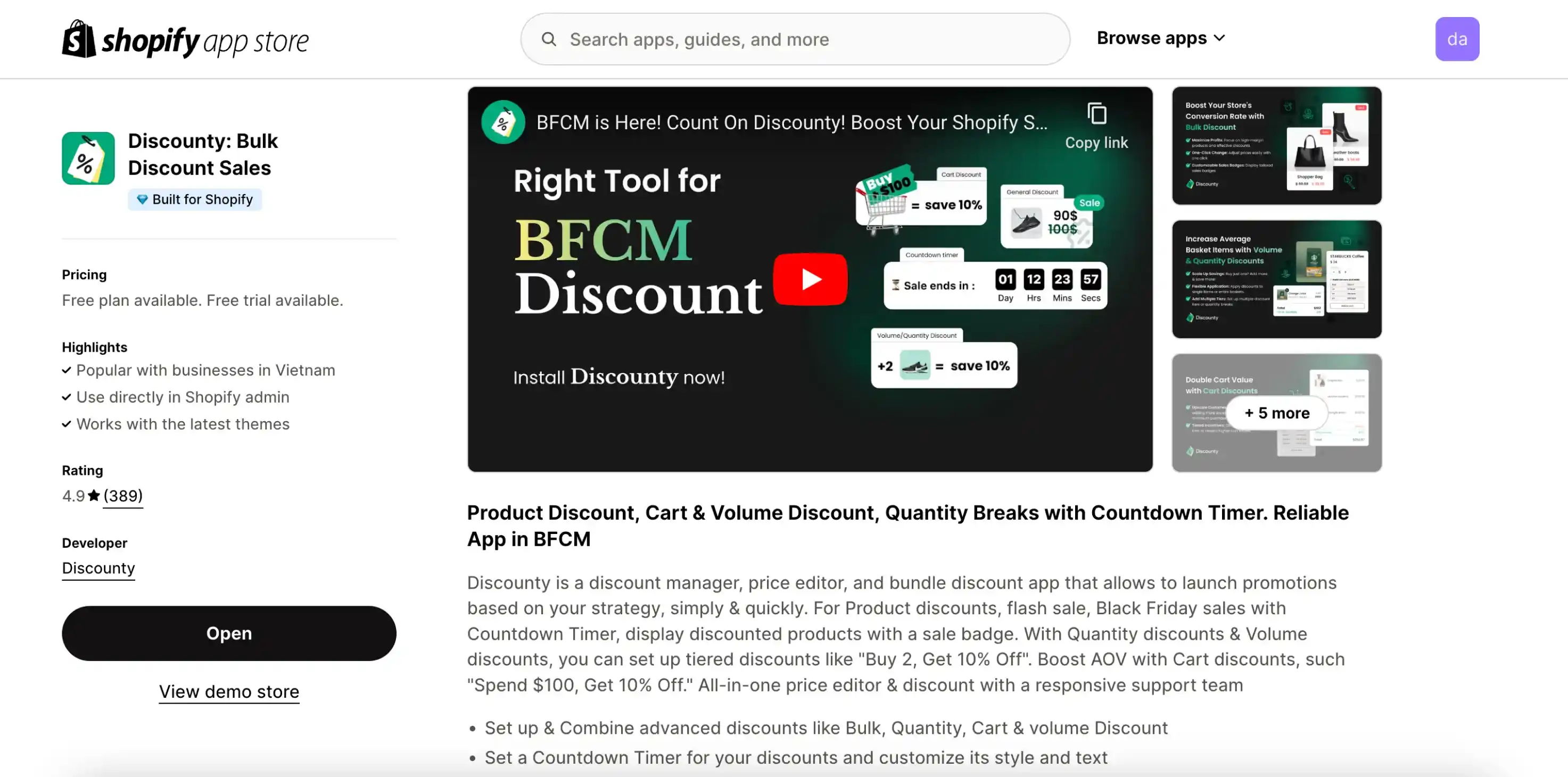 discounty bulk discount sales