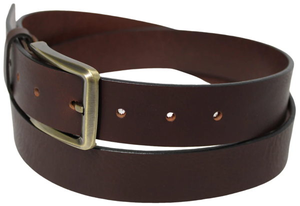 Chic Full Grain Leather Belt. Width 35mm. Style No 41012 - Image 3