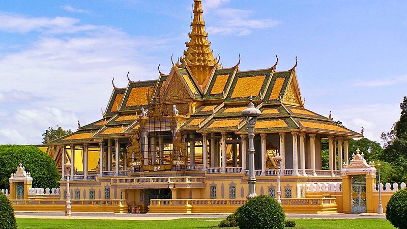 Royal Palace, Phnom Penh, Cambodia 