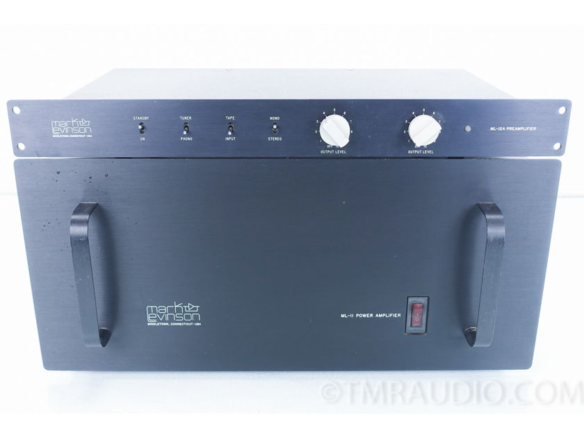 Mark Levinson ML-12A Preamplifier w/ ML-11 Power Amplifier (6880)