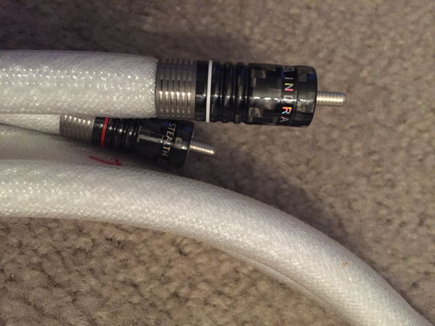 Stealth Audio Cables Indra V10 1m RCA Mint customer tra...