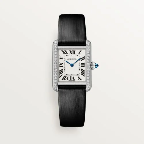 Tank Must Small Quartz Stainless Steel - Diamond / Silver