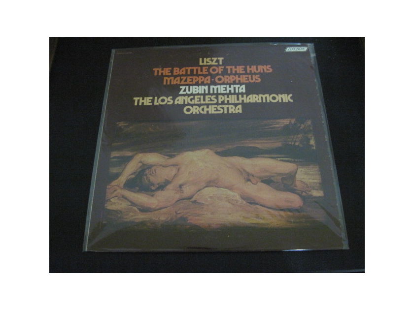 ZUBIN MEHTA - "Los Angeles Philharmonic - Liszt - Battle of the Huns"  LP/Vinyl