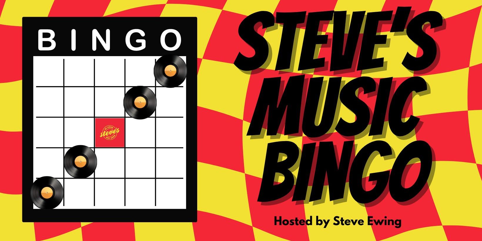 Steve's Music Bingo - 80's Pop Music!  promotional image