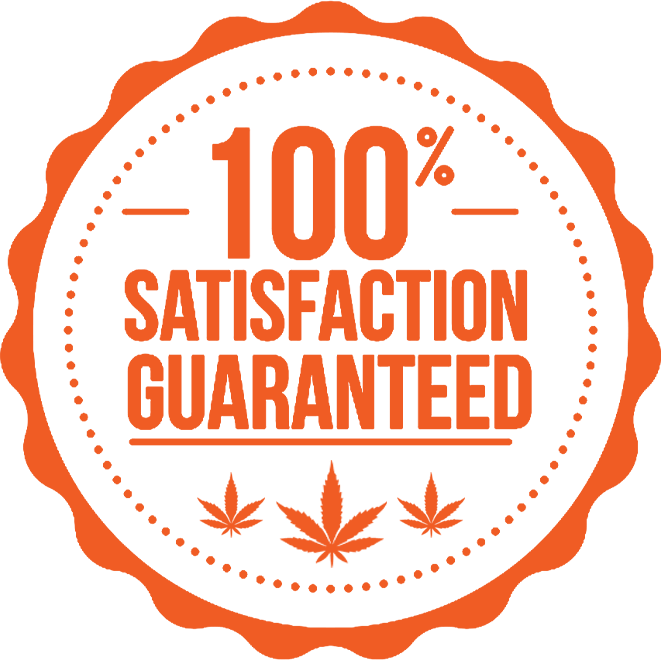 100% satisfaction guaranteed logo