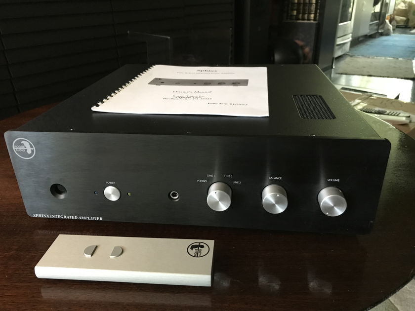 Rogue Audio Sphinx V1 edition with Cardas and Custom Power Cord Company