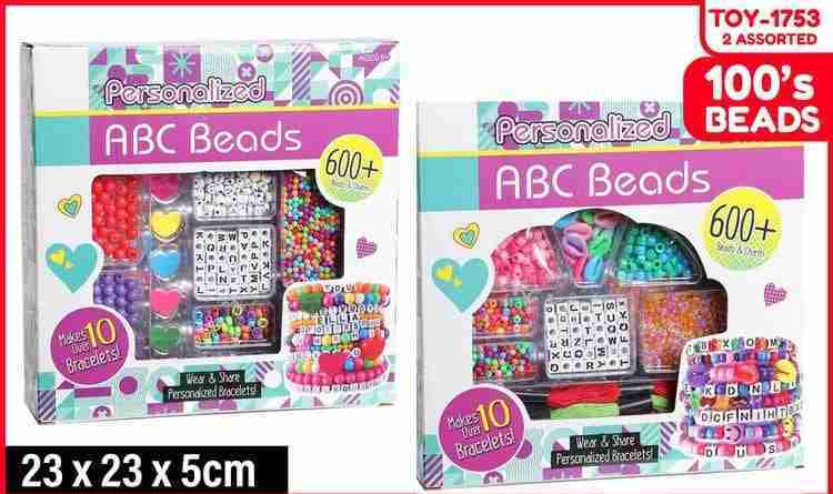 ABC Personalised Bracelet Bead And Charm Kit