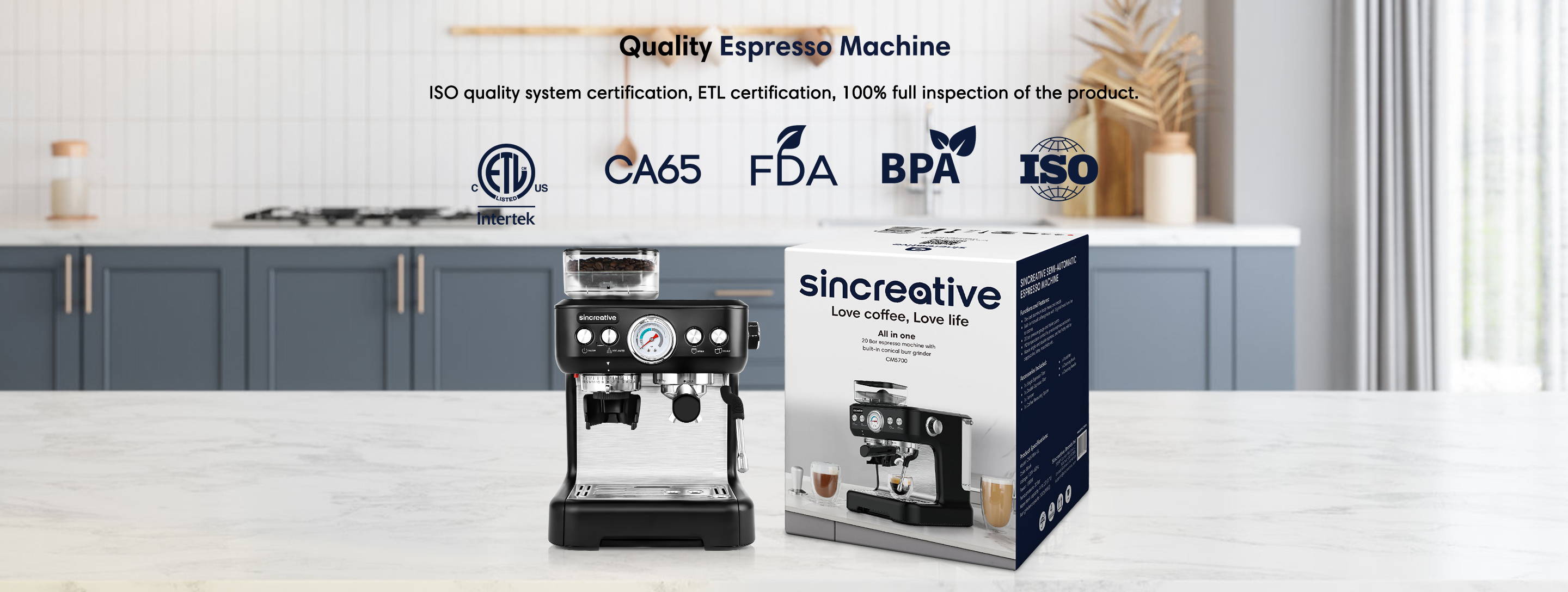 quality espresso machine for home use at a affordable price
