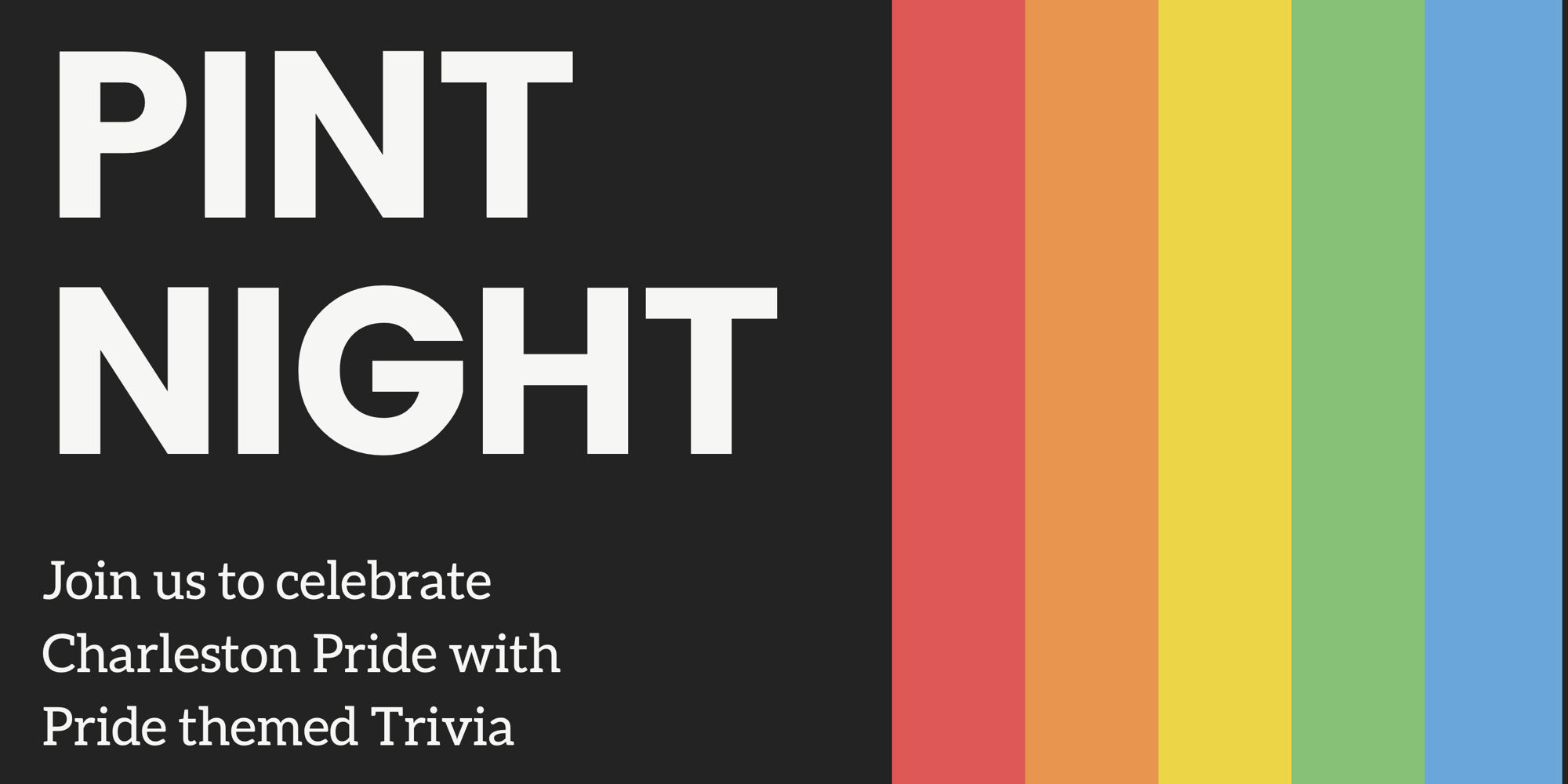 PRIDE PINT AND TRIVIA NIGHT promotional image