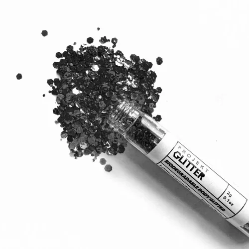 Black Bio Glitter - Paillettes