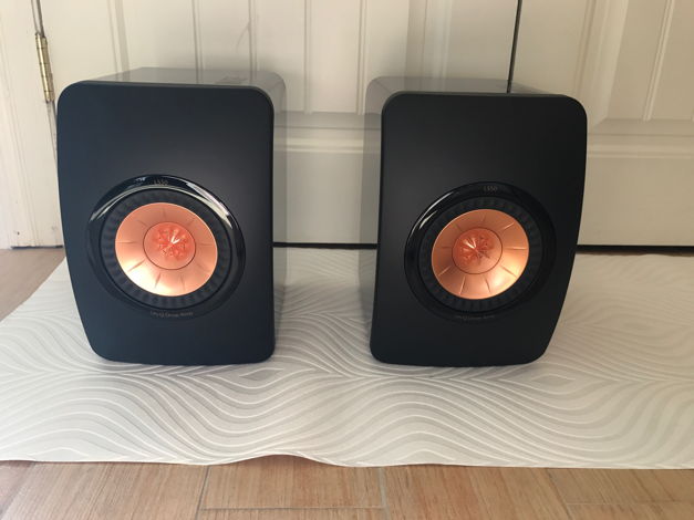 KEF LS50 High Gloss Black, Great Condition