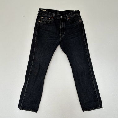 Levi's Black Wash 501 Jeans