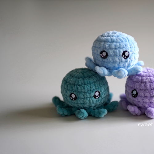 Octopus Squish Amigurumi gratis patroon