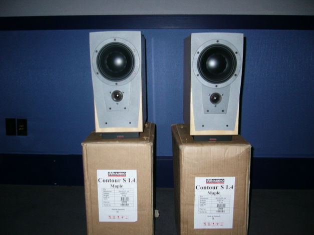 Dynaudio Contour S1.4 Maple Original boxes. Great Sound.