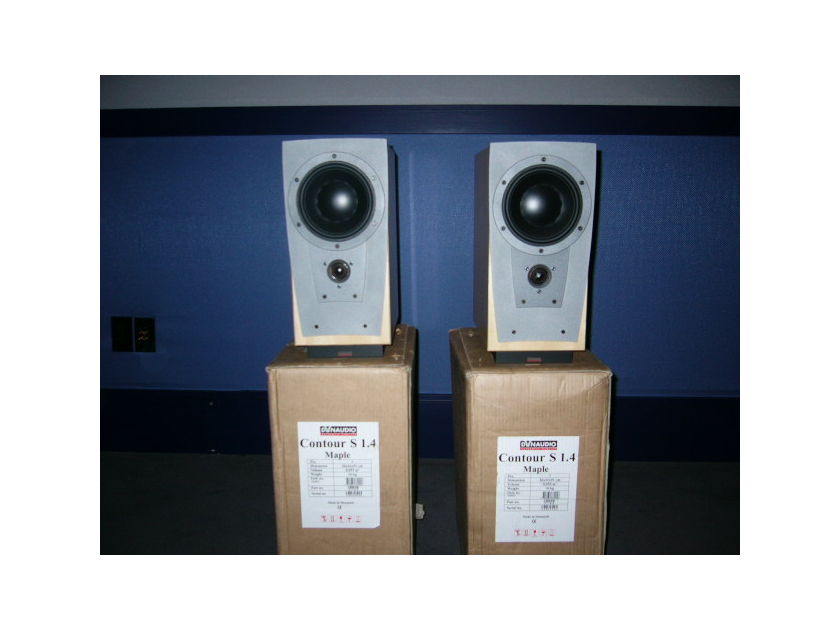 Dynaudio Contour S1.4 Maple Original boxes. Great Sound.