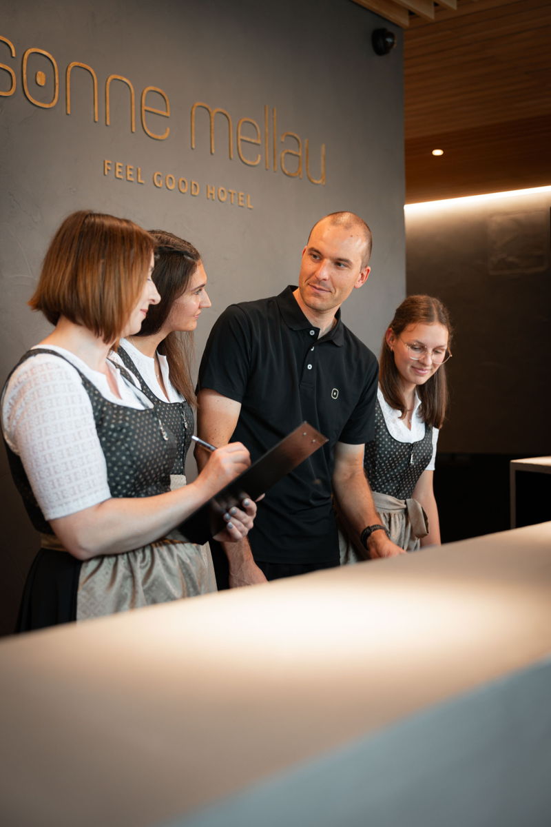 Teammitglieder vom Sonne Feel Good Wohlfühlhotel