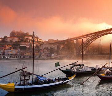 Порту — столица Портвейна, город мостов, наглых чаек и туманов!