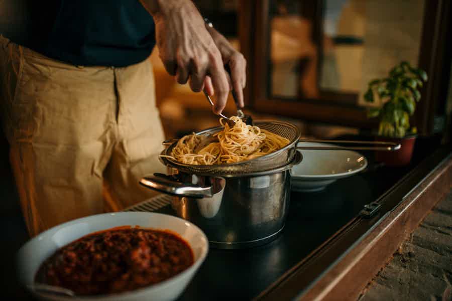 Italian Chef Pasta Cooking Class and Wine Tasting - photo 3