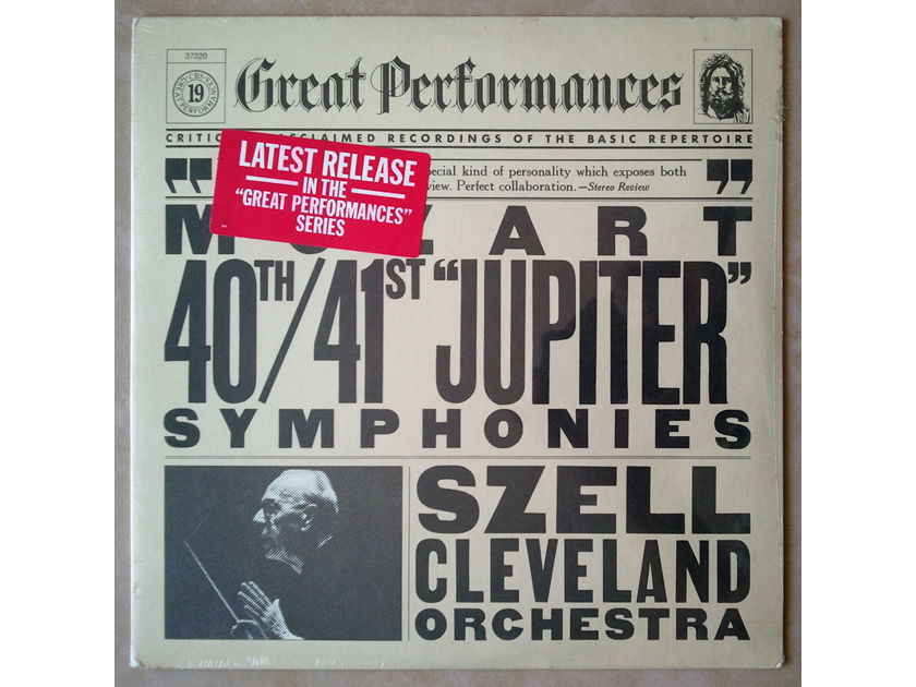 Sealed CBS | SZELL/MOZART - Symphony Nos. 40 & 41 "Jupiter"
