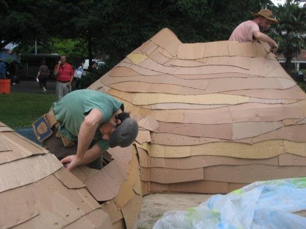 Cardboard can be used to make a variety of things