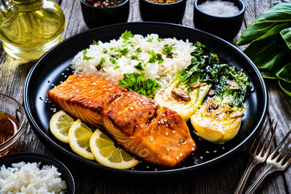 Photo of PREMIUM Orange Miso Glazed Wild Salmon 