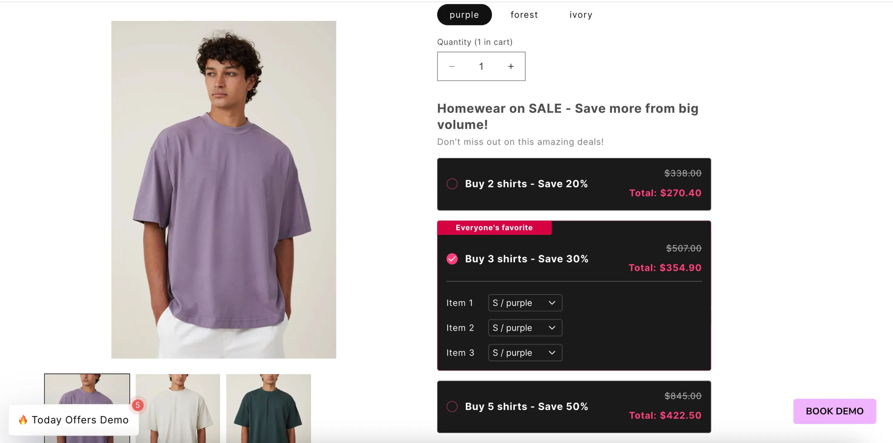 combined discounts in Shopify