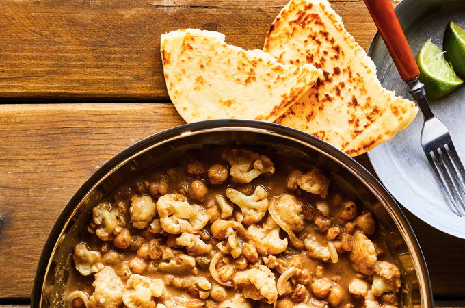 Chickpea and Cauliflower Curry