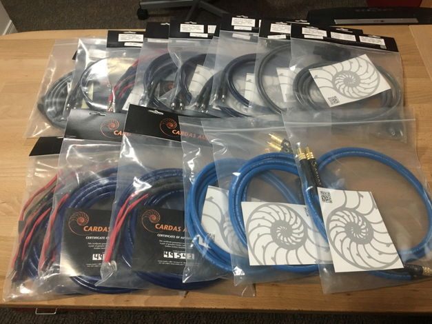 Cardas FIVE Cable Packages To Choose From Brand New Wit...