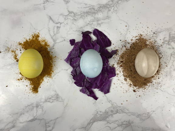 how to naturally dye easter eggs with freshjax organic spices