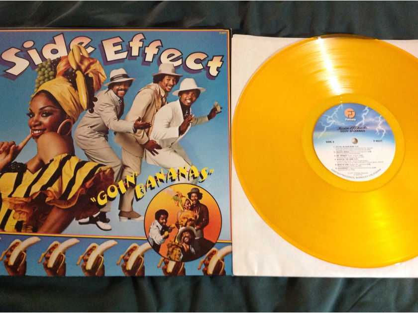 Side Effect - Yellow Vinyl Goin Bananas LP NM