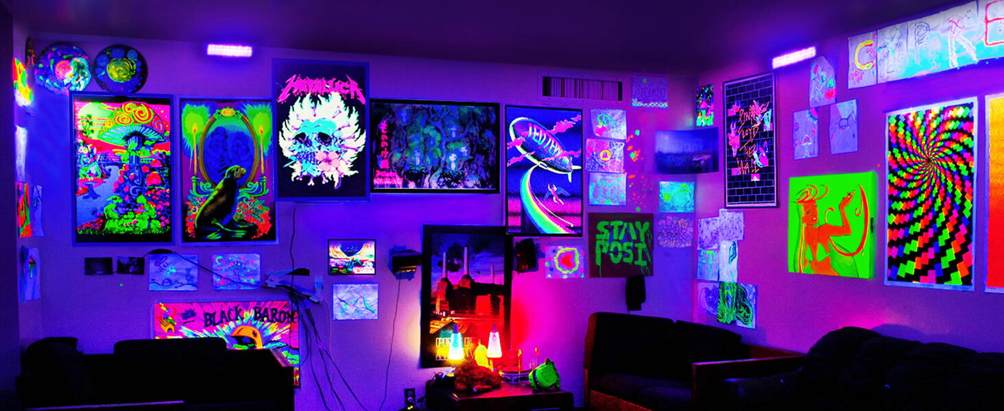 black light bar for blacklight poster