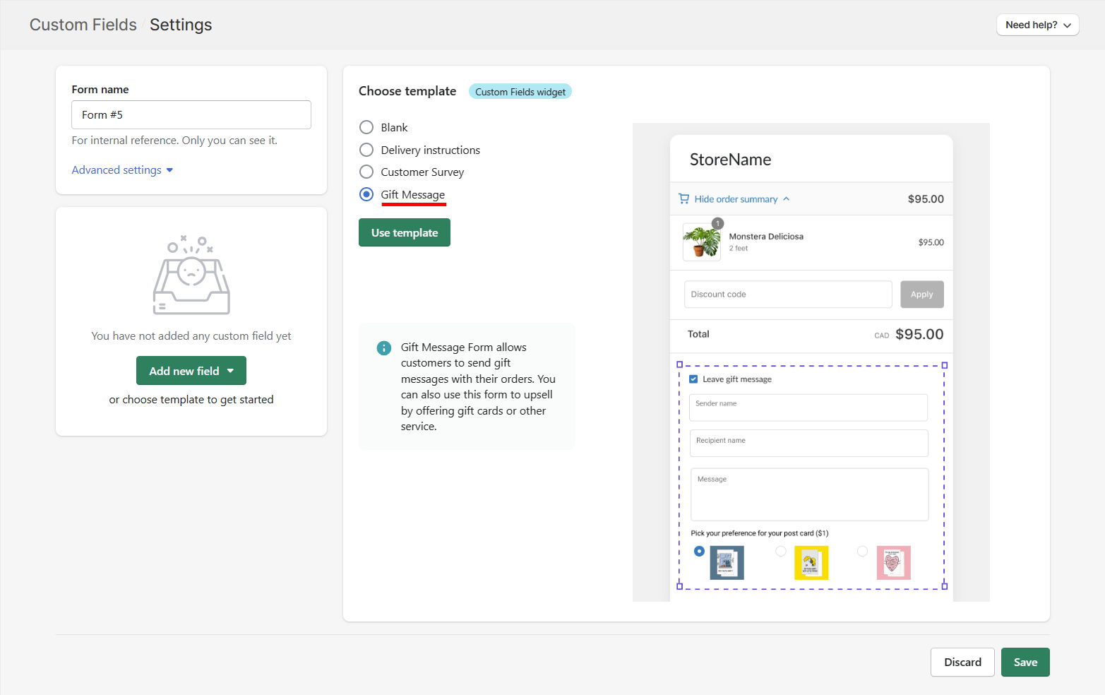 add reviews for testimonials extension in checkout page - shopify checkout customization app