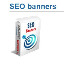 SEO banners - баннеры под продвижение в Joomla