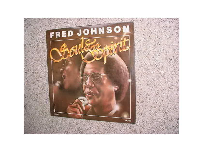 SEALED Fred Johnson  - soul & spirit lp record