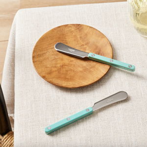 Sabre Bistrot Shiny-Finish Spreader Set, Stainless Steel