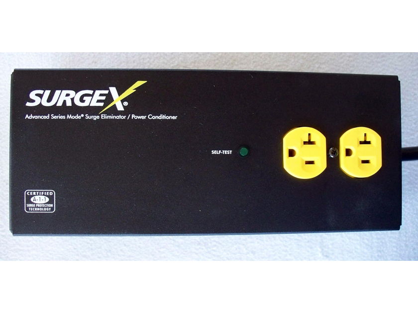 SurgeX 20 amp BRICKWALL surge current protector  power conditioner