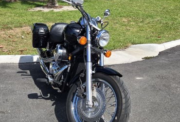 2009 HONDA VT750C2 SHADOW SPIRIT 750 C2 motorcycle for rent near Oakland Park, FL