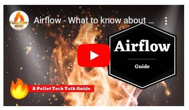 Comfortbilt pellet stove and wood stove airflow troubleshooting video link