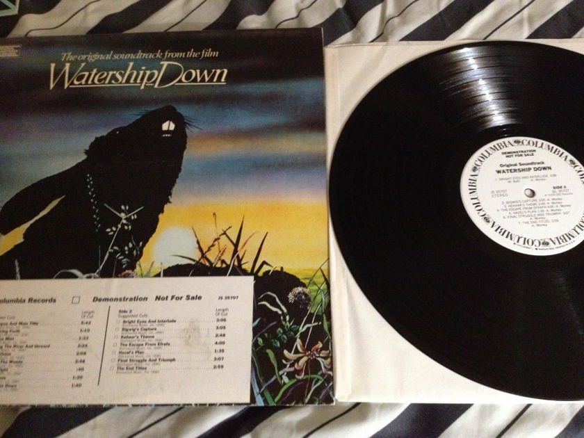Soundtrack - Watership Down Art Garfunkel White Label Promo LP NM