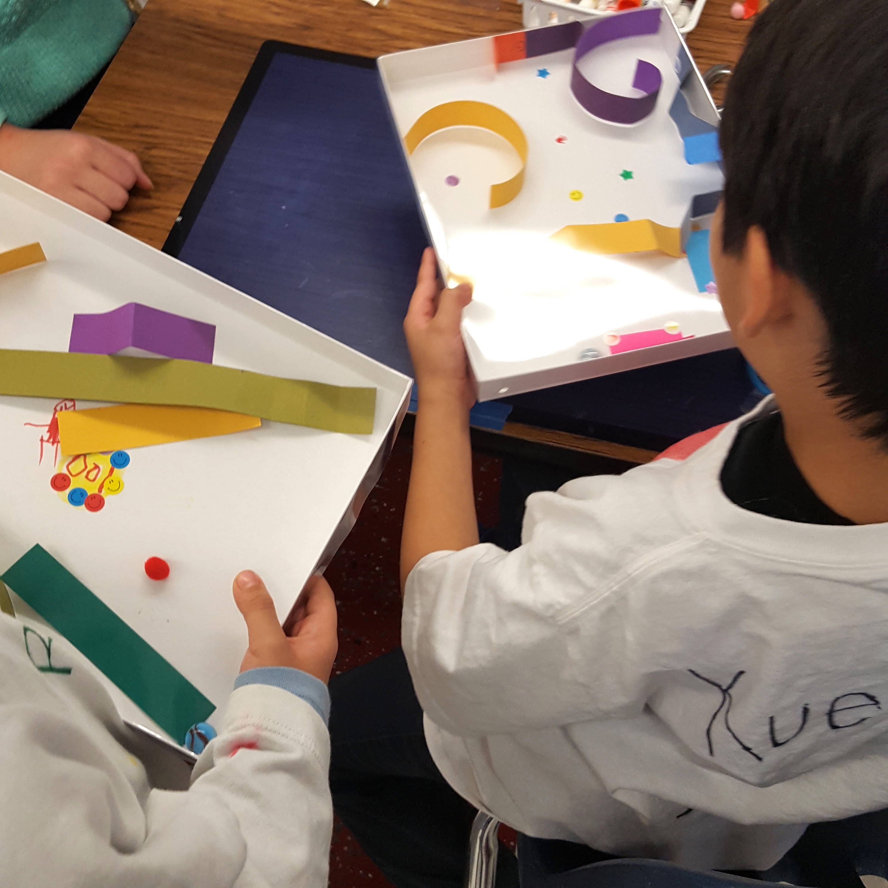 Marble mazes are used for STEM learning