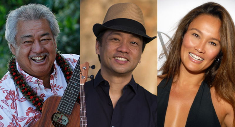 Masters of Hawaiian Music George Kahumoku Jr., Daniel Ho & Tia Carrere