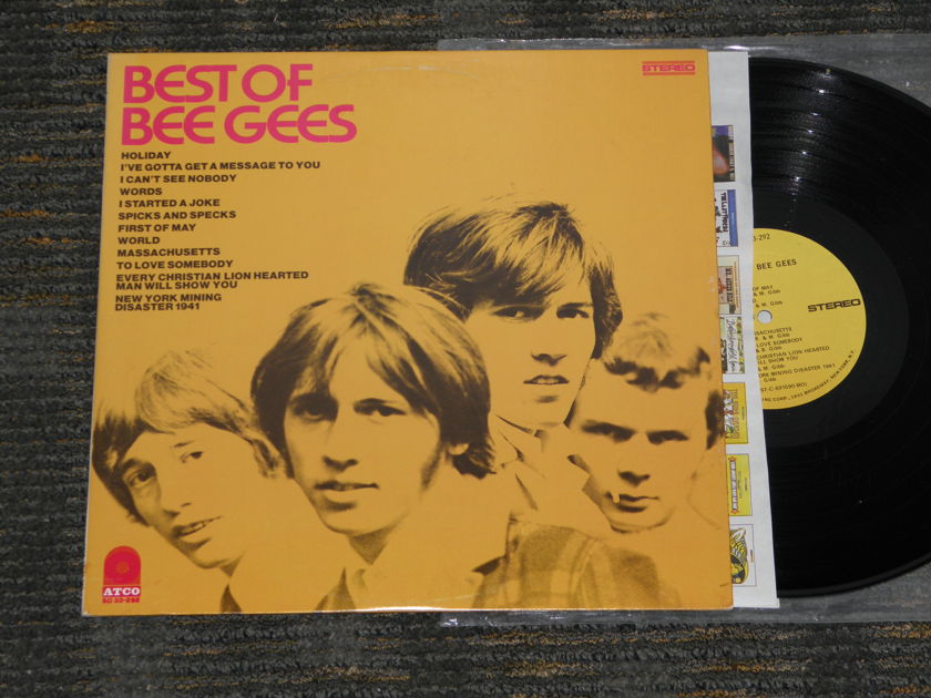 Bee Gees - "Best Of Bee Gees" ATCO Orig W/1841 Broadway labels from 1969 ATCO SD 33-292