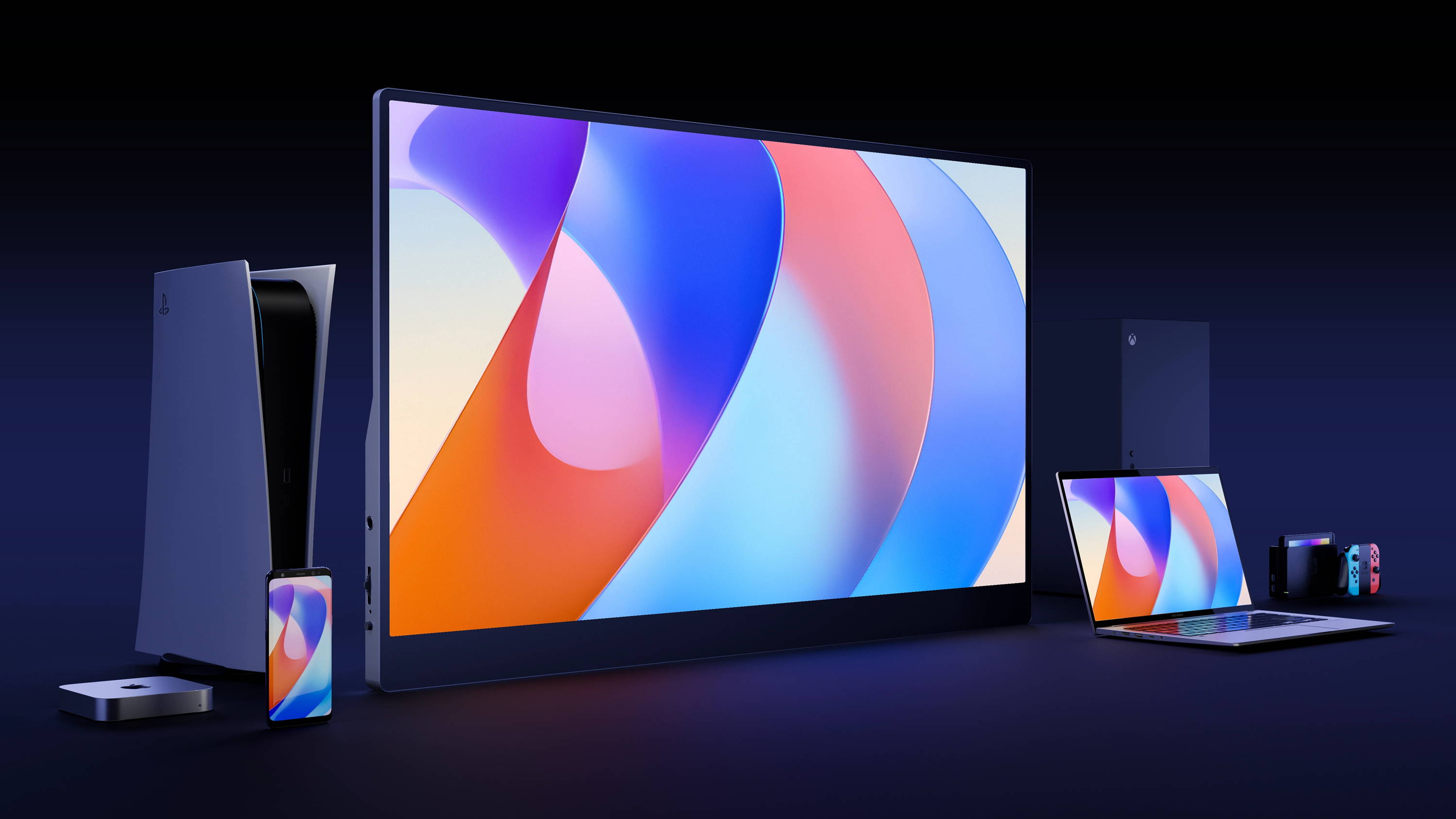 Touch Screen Display Monitor 15 Inch 1080P | UPERFECT