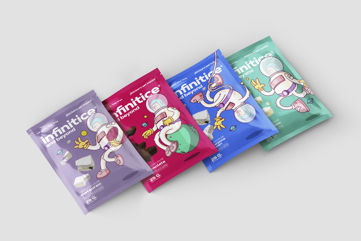 Infinitice Is A Brand of Freeze Dried Ice-Cream Designed for Children With Autism Spectrum Disorder