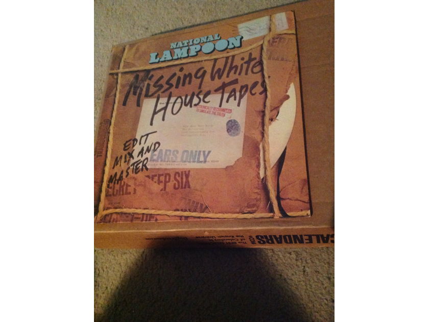 National Lampoon - Missing White House Tapes John Belushi Chevy Chase Vinyl LP NM Banana Records