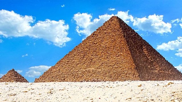 Menkaure's Great Pyramid at Giza, Egypt