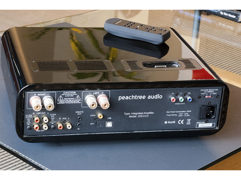 Peachtree Audio iDecco. Integrated Amplifier, DAC & iDock; 40w x 2,