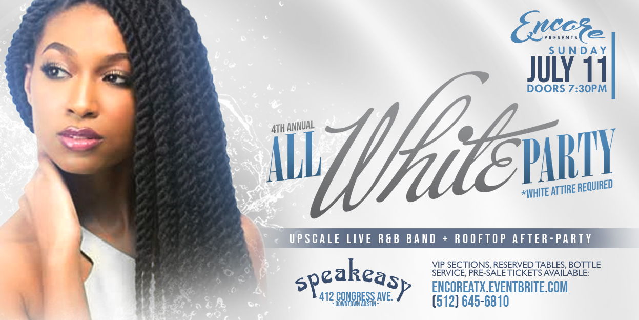 All-White Affair:  Live R&B + Rooftop Party promotional image