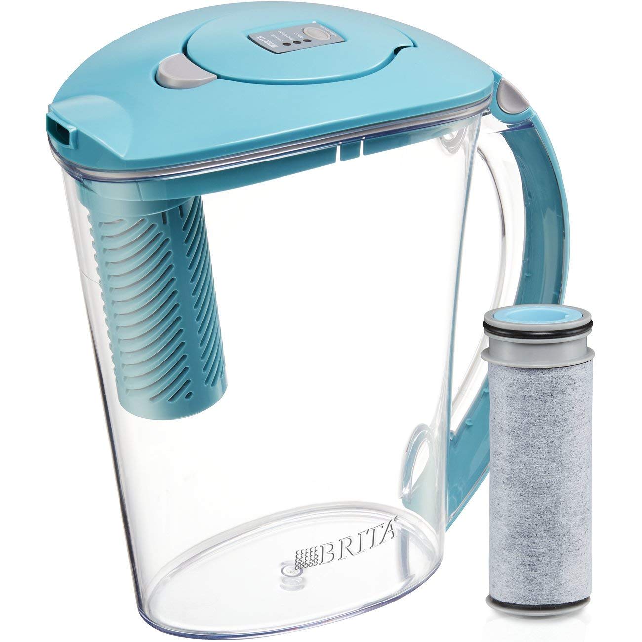 Aqua Optima Oria vs Brita Stream 10cup Water Filter Pitcher Slant